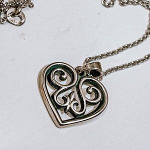 Never been worn!  James Avery heart pendant and chain 18inches